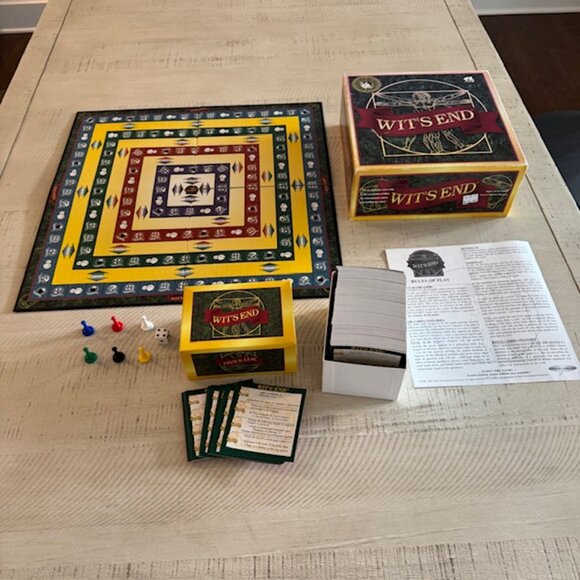 Vintage 1999 Game Development Group Wit's End Challenge Your Mind - Picture 2 of 10